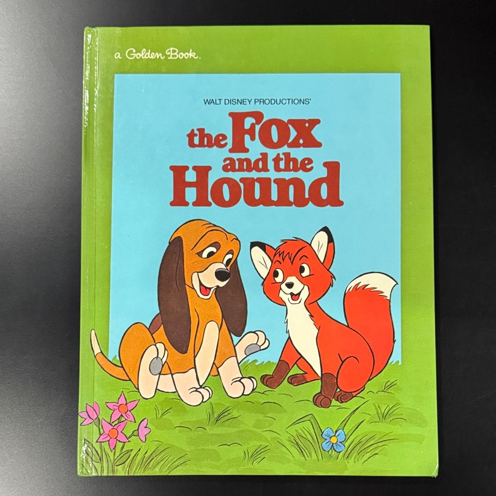 The Fox and the Hound (1981) - Vintage Hardcover Children’s Book